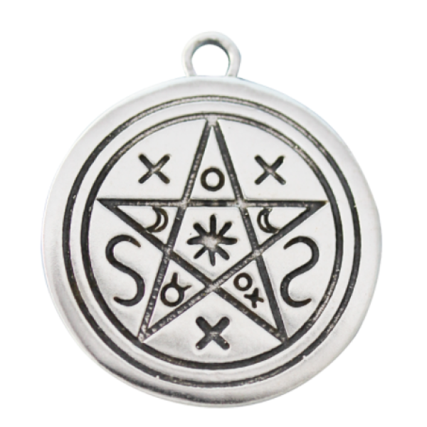 Pendant Pentacle of Shadows